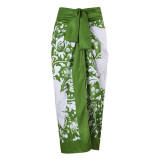 One-Piece Pearl Flower Shoulder-Swimwear Slimmingand Sexy Set of Quick-Drying and BreathableSwimsuits