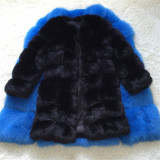 Wholesale New Winter Fur Coats WomenFur Patchwork lmitation Fox Fur Thick Warm Coat