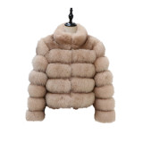 Faux Leather Winter Multi-Color lmitation Fox Fur Coat Women Casual Fashion Warm OutdoorsCoats