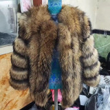 Faux Leather Winter Multi-Color lmitation Fox Fur Coat Women Casual Fashion Warm OutdoorsCoats