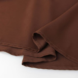 Attitude halter-neck dress backless elegant fishtail long dress high-end evening gown dress