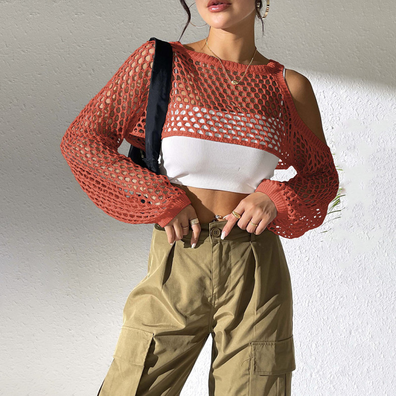 Open-front ultra-short blouse cover-ups multi-color sexy see-through bikini cover-ups fashionable beach vacation cover-ups