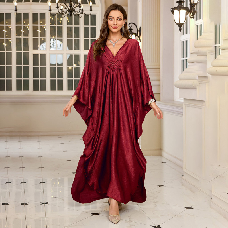 Big size beach woven glamorous cover-ups multi-color long robe-style cover-ups seaside vacation long cover-ups