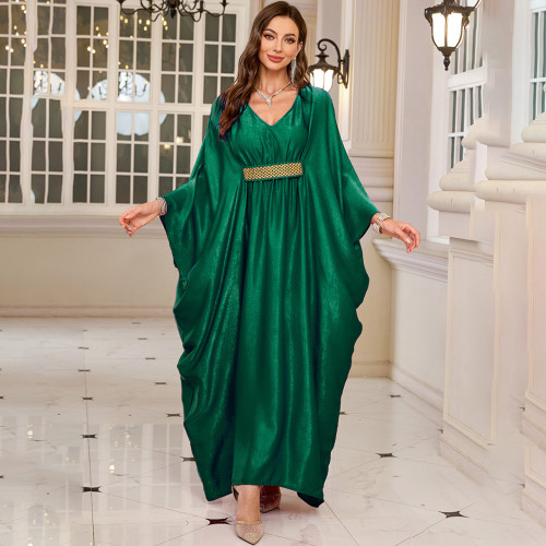 Fashionable and ornate woven cover-ups solid-color beach cover-ups vacation robe-style dress cover-ups