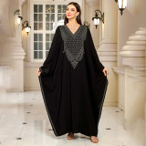 Fashionable loose beach cover-ups sun-protective printed cover-ups long beach vacation cover-ups