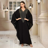 Fashionable loose beach cover-ups sun-protective printed cover-ups long beach vacation cover-ups