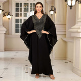 Fashionable loose beach cover-ups sun-protective printed cover-ups long beach vacation cover-ups