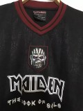 2016 West Ham Iron Maiden #16 Black Retro Soccer Jersey