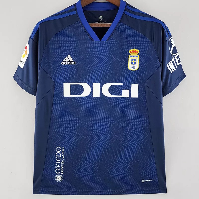 2223 Real Oviedo Home Fans Soccer Jersey