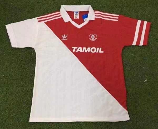 1992-1994 Monaco Home Retro Soccer Jersey