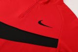 2024 NK Red Half Pull Tracksuit 