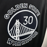 WARRIORS CURRY #30 Black Glory Edition Top Quality Hot Pressing NBA Jersey