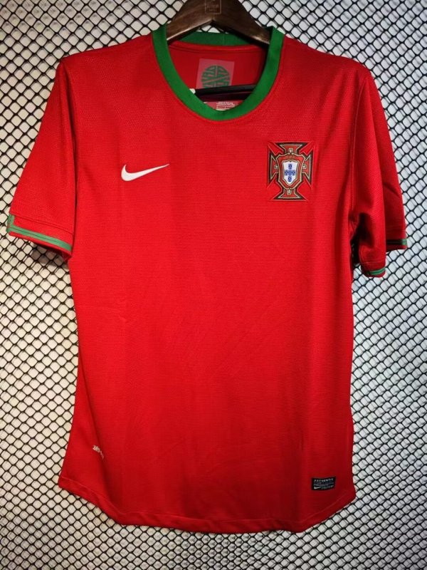 2012 Portugal Home Retro Soccer Jersey
