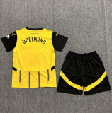 24-25 Dortmund Home Kids Soccer Jersey
