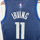 Dallas Mavericks IRVING #11 Royal blue Top Quality Hot Pressing NBA Jersey