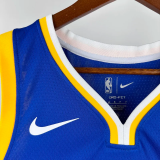 WARRIORS CURRY #30 Blue Top Quality Hot Pressing NBA Jersey