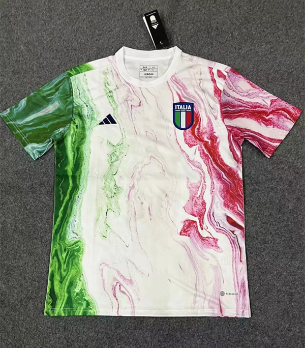 2024 Italy Green White Red Training shirts