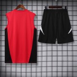 24-25 Man Utd High Quality Tank Top And Shorts Suit