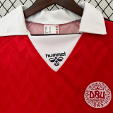 1988 Denmark Away Retro Soccer Jersey