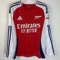 24-25 ARS Home Long Sleeve Fans Soccer Jersey