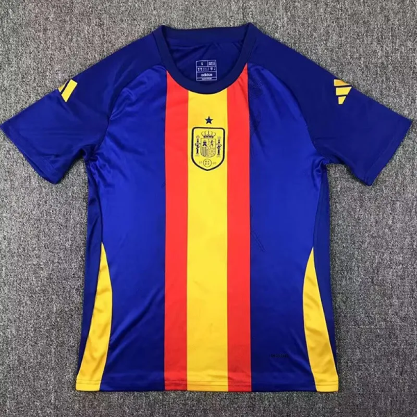24-25 Spain Blue Training shirts