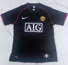 2007-2008 Man Utd Away Retro Soccer Jersey