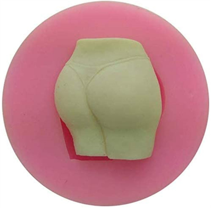 Lady butt Shape Chocolate Fondant Cake Decoration Baking Silicone Mould