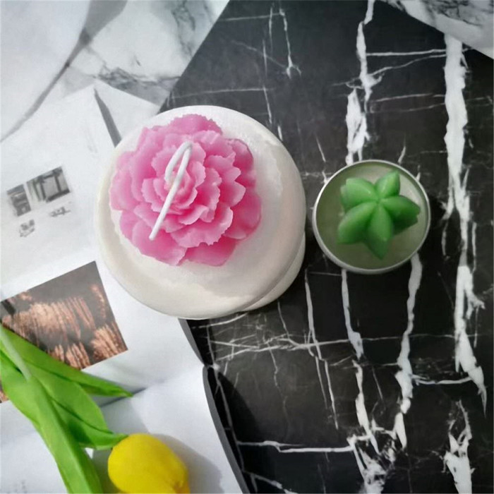 Carnation Flower Silicone Mold for Handmade Soap, Lotion Bar, Bath Bomb, Wax Crayon, Polymer Paper Fimo Clay, Art Craft Gift for Mother’s Day