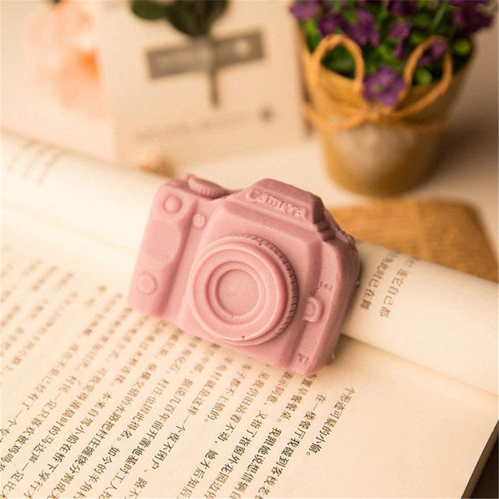 3D Camera Silicone Chocolate Candy Mold Cake Decorating Tools DIY Mini Soap Mold