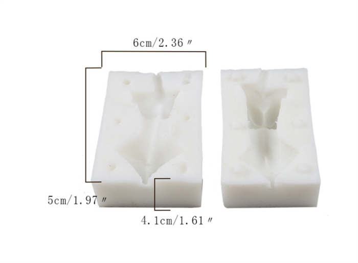 3D Woman Sexy Nude Clay Mold - Female Naked Body T-Back Silicone Mold for Clay, Fondant, Soap,Cake Decoration Baking Tools