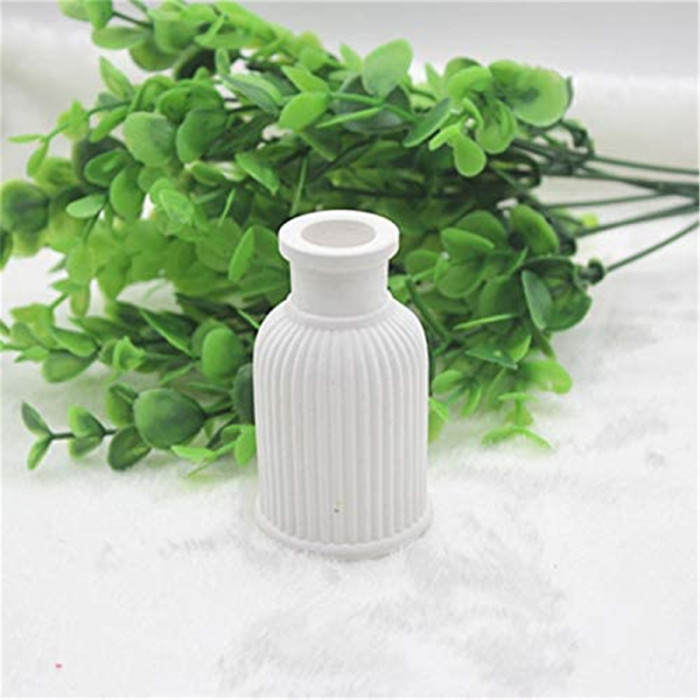 3D Flower Vase Silicone Mold Flower Pot Concrete Resin Casting Epoxy Mold for Clay Crafts Plaster Moulds Home Decoration