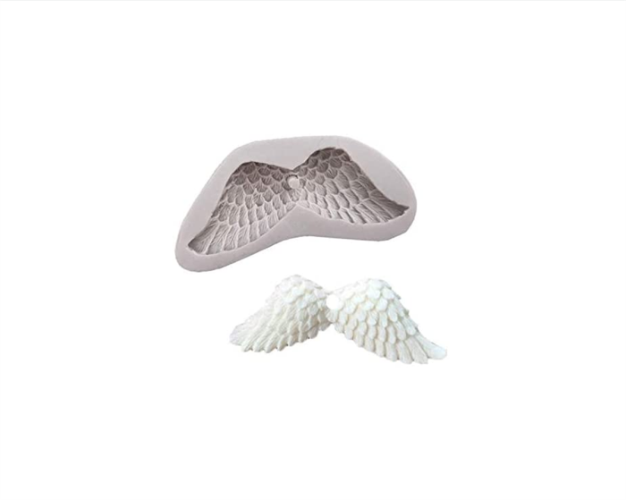 Angel Wings Shape Silicone Mold Pendant Bakeware Kitchen Baking Tool Cake Decor Cookie Tools DIY Handmade Soap Chocolate Fondant Molds