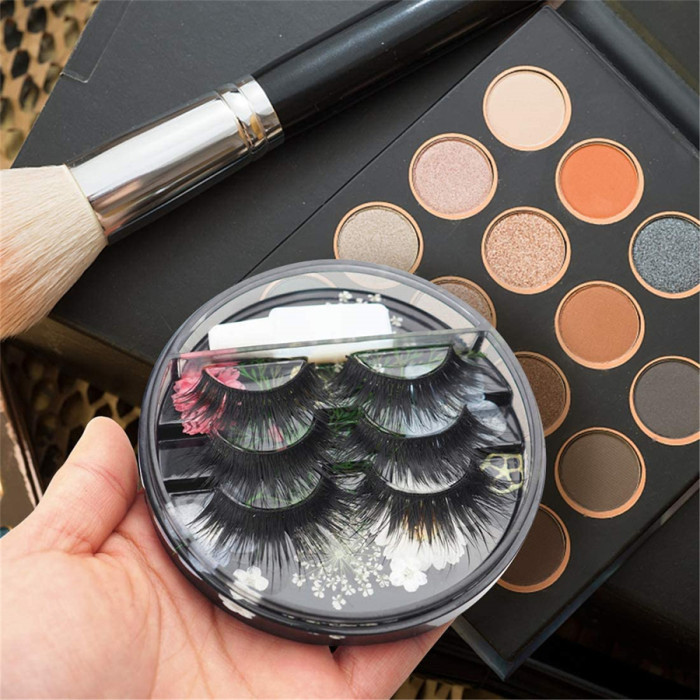 Resin Eyelashes Holder Mold, Silicone Eyelash Display Tray Resin Mold Set with Lid, Epoxy Eyelashes Storage Box Molds, Cosmetic Care Container Casting Mold