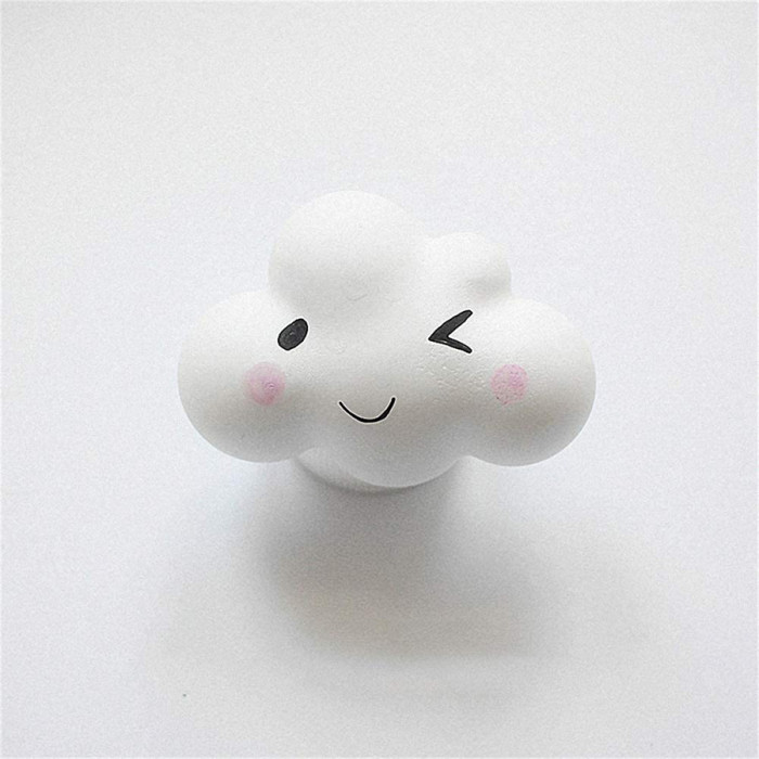 2Pcs 3D Cloud Silicone Molds for Fondant, Chocolate, Candy, Candle, Soap, Bath Bomb, Lotion Bar, Plaster of Paris