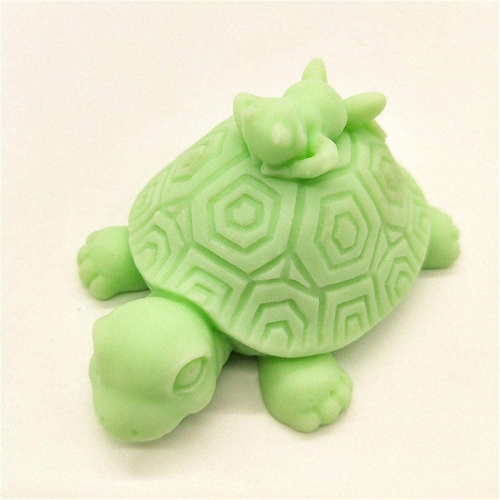 3D Turtle Silicone Soap Mold Tortoise Handmade Craft Candle Wax Melt Mold Chocolate Candy Mold Cake Decorating Tools