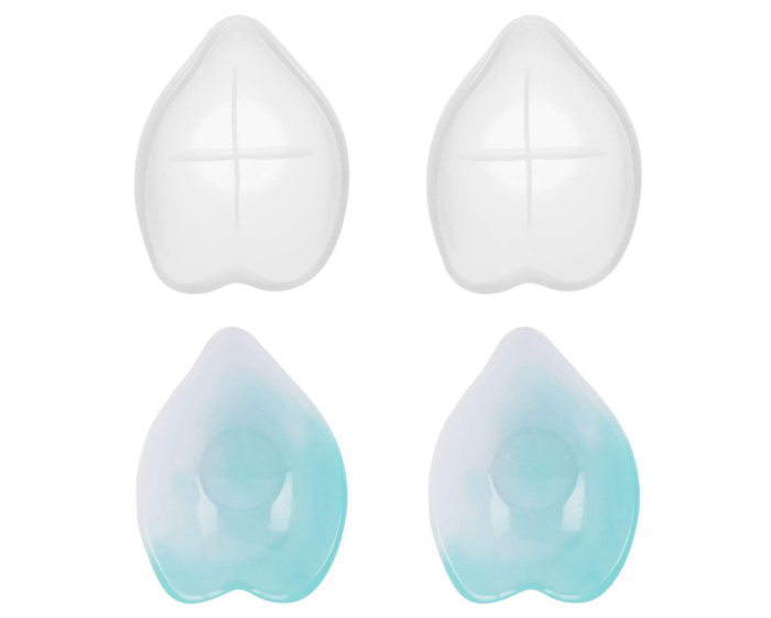 2 Pieces Dish Resin Molds - Leaf Shaped, Gartful Jewelry Tray Molds, Soap Dish Silicone Molds for Epoxy Resin Casting, DIY Jewelry Holder, Soap Dish, Candlestick, Home Decor, Crafts Decorations