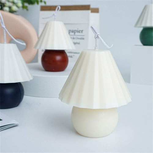 Candle Mould Lamp Shaped Candle Molds Casting Resin Making Moulds for Handmade Gift Craft Decoration DIY Handcraft Ornaments