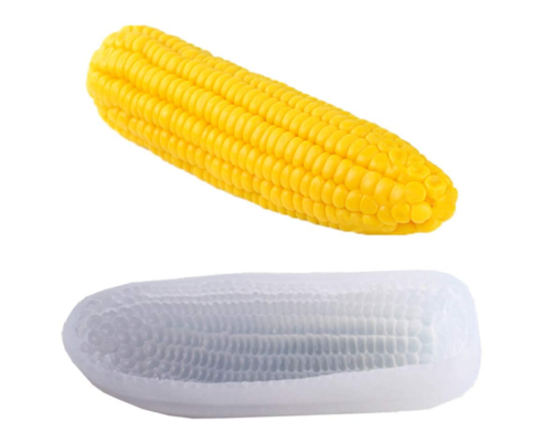 3D Corn Silicone Mold Mousse/Cake/Dessert Mold Kitchen Baking Supply for Pudding, Pastry, Jelly, Fondant, Soap, Cake Decoration
