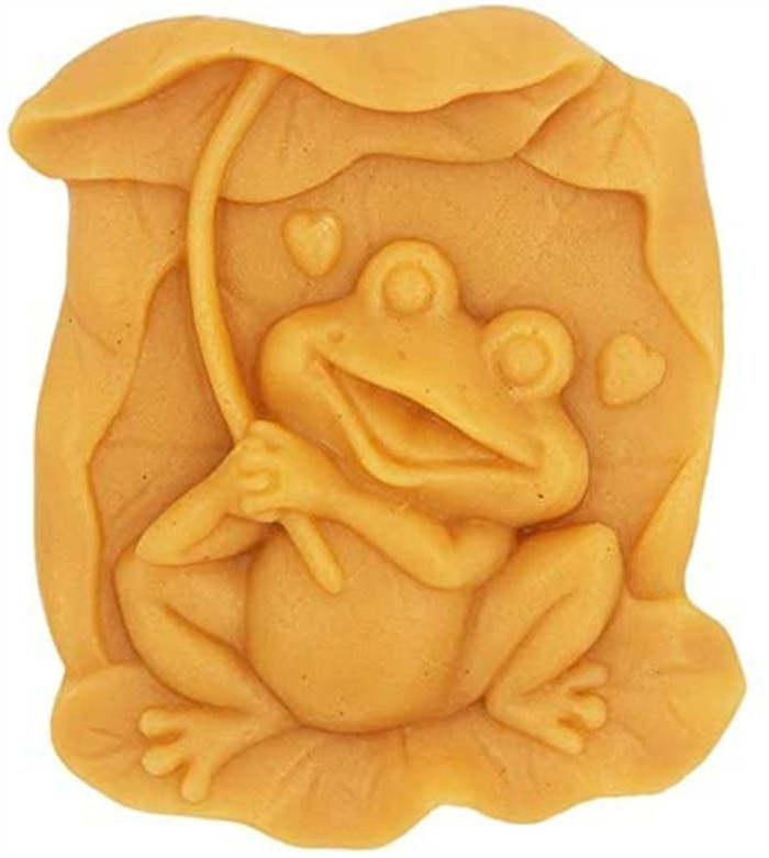 Silicone Molds Frog, Happy Little Frog Craft Art Silicone Soap Mold, Tiny Animal Craft Molds DIY Handmade Soap Molds