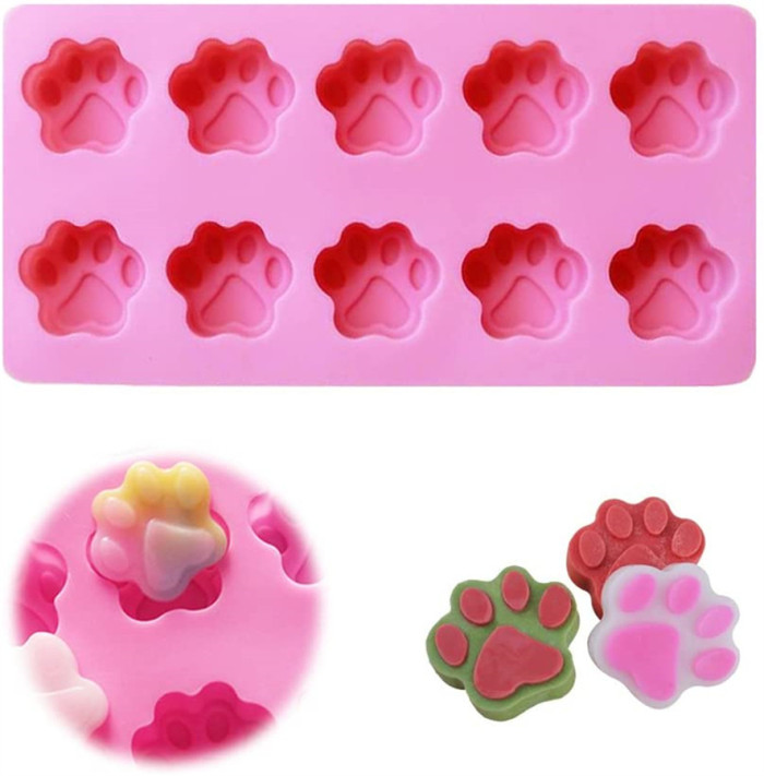 Food Grade Silicone Mold, Non-Stick Ice Cube Mold, Jelly, Biscuits, Chocolate, Candy, Cupcake Baking Mould, Muffin pan