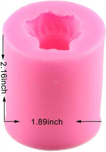 Bear Silicone 3D DIY Soap Candle Making Molds Set of 2