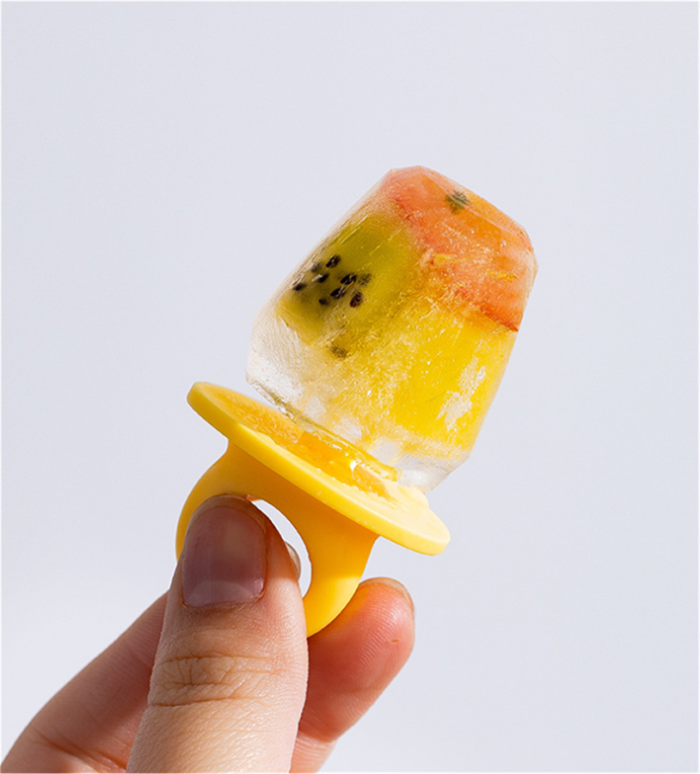 Popsicle Molds For Kids Silicone Mini Popsicle Maker Bpa Free Ice Pop Molds Easy Release  (Random color）