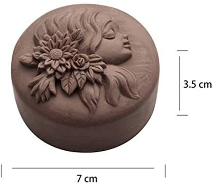 Silicone Molds Indigenous Girl,  Craft Art Silicone Soap Mold, Beauty Girl Craft Molds DIY Handmade Soap Molds