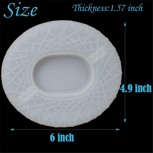 Ashtray Mold for Epoxy Resin, Bird-Nest Resin Mold for DIY Jewelry Box, Home Decoration