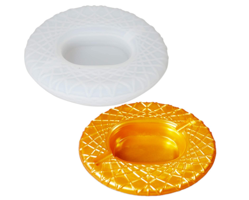 Ashtray Mold for Epoxy Resin, Bird-Nest Resin Mold for DIY Jewelry Box, Home Decoration