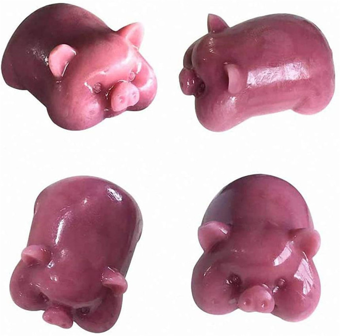 3D Pig Silicone Soap Mold Piggy Shape Fondant Cake Decorating Mould, Bakeware Mousse Candy Jelly Ice Lolly Pudding Sugar Craft Chocolate Mould Candle Making Mould, Resin Clay Molding Baking Mold