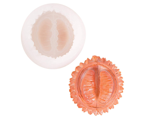 Fruit Durian Fondant Cake Mold Handmade Soap Mold Fragrant Ding Mold Direct Diffuser Plaster Mold Jelly Mold DIY-4in