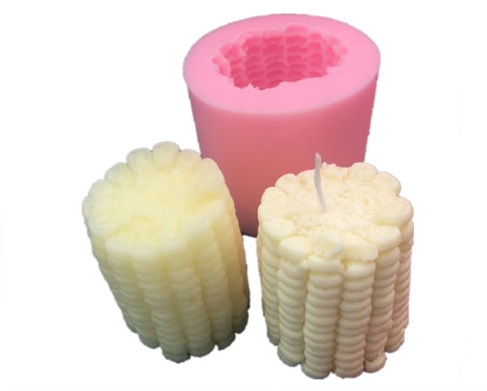 Corn Shape Silicone Mold Maize Candle Mold Handmade Aromatherapy Soap Mould Wax Model DIY Candle Making Mould Home Decor