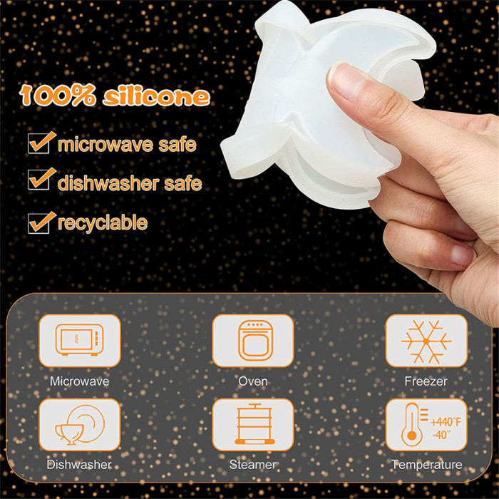 2 Pieces Star Moon Tray Resin Mold and Moon Phase Tray Silicone Mould Set Star Moon Shape Storage Box Mold Candle Holder Star Silicone Mold Jewelry Container Casting Mold for DIY Crafts Home Decor