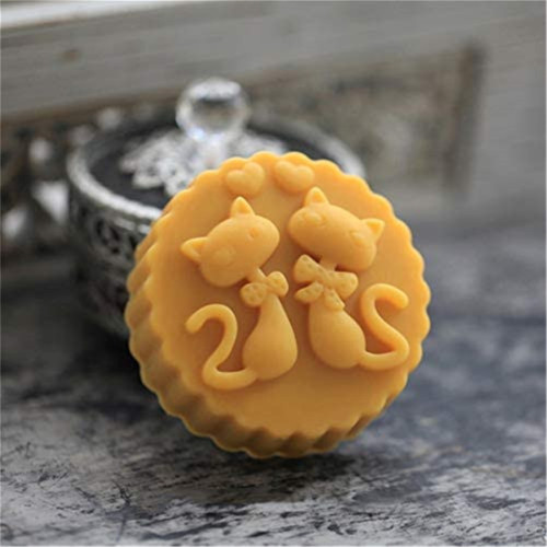 Silicone Mold cat, cat Love Shape Craft Art Silicone Soap Mold, cat Love Craft Molds DIY Handmade Soap Molds